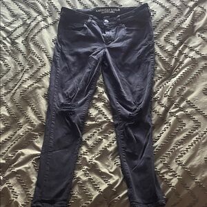 American Eagle Outfitters Dark Blue Jeggings